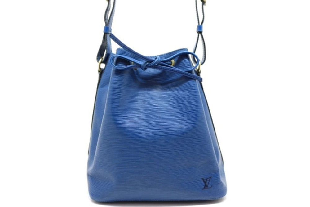 LOUIS VUITTON Neo Noe Shoulder Bag Epi Leather Toledo Blue